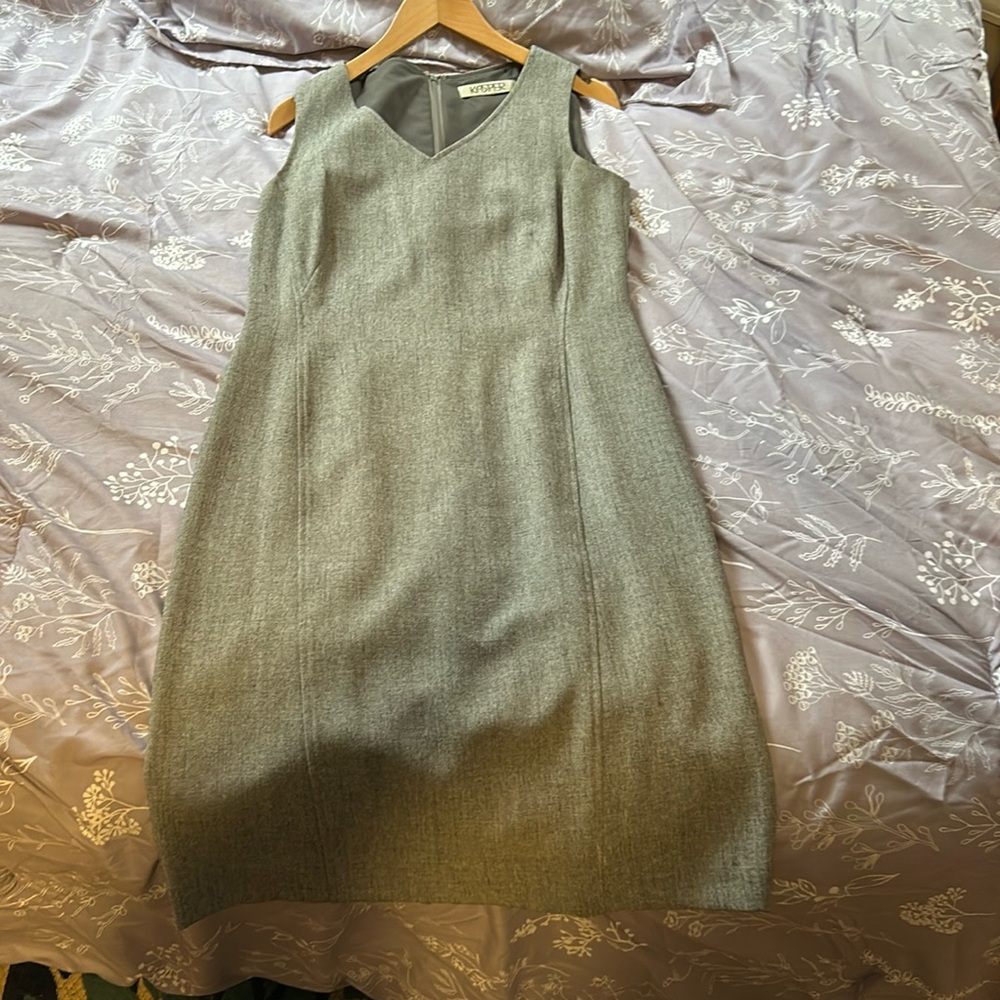 Gray business professional dress